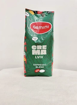 Кава в зернах Gemini Crema Lviv Espresso Blend 1 кг
