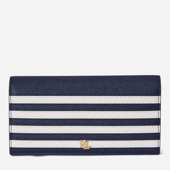 Гаманець жіночий шкіряний для карток Ralph Lauren 111609082 Синій (1159864720)