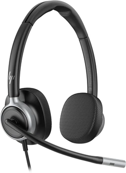 Навушники HP Poly Mission 625 Dual Ear Black (C01C6AA#AC3)