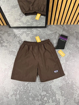 Мужские шорты Patagonia из плащевки + носки M коричневые (PA0044)