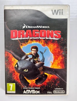Диск для Nintendo Wii - DreamWorks Dragons, английская версия, Б/У