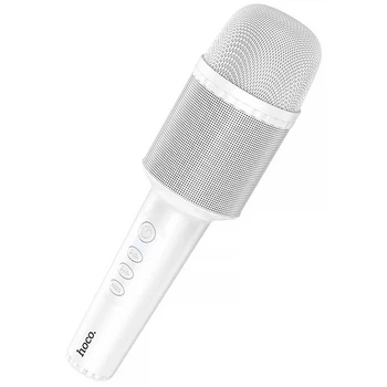 Караоке Микрофон-колонка Hoco DBK1 White