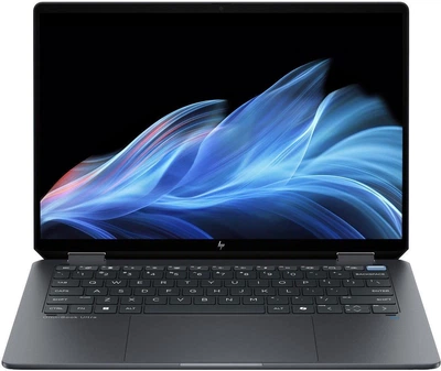 Ноутбук HP OmniBook Ultra Flip (B27CCEA), Intel Core Ultra 7 256V / 14" / OLED / 120 Гц / Touch / RAM 16 ГБ LPDDR5X / SSD 1 ТБ / Intel Arc Graphics 140V / Windows 11 Home / Сірий