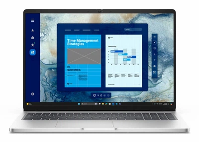 Ноутбук Dell Pro 16 (BTO122_PC16250_EMEA_B), Intel Core Ultra 5 225U / 16" / RAM 8 ГБ DDR5 / SSD 512 ГБ / Intel Graphics / Windows 11 Pro / Сірий