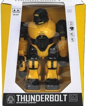 Інтерактивний робот Adar Thunderbolt що крокує зі світлом та звуком 24 х 17 х 8 см 2/511392 (5901353665043)