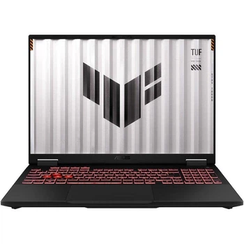 Ноутбук ASUS TUF A16 (FA608UMI-TU205), AMD Ryzen 7 260 / 16″ / 144 Гц / RAM 16 ГБ DDR5 / SSD 512 ГБ / AMD Radeon 780M + RTX 5060 / Без ОС / Темно-сірий