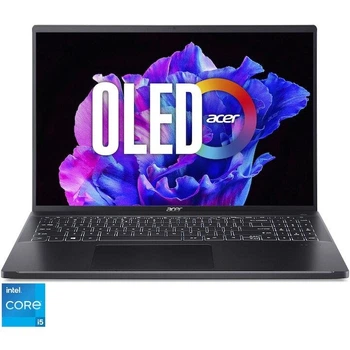 Ноутбук Acer Swift Go 16 Pro Black Edition (NX.KVZEX.002), Intel Core i5-13420H / 16" / OLED / 120 Гц / RAM 16 ГБ LPDDR5 / SSD 512 ГБ / Intel UHD Graphics / Windows 11 Home / Чорний