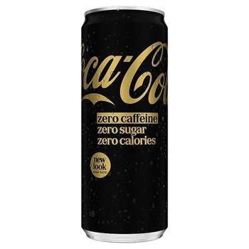 Напій Coca-Cola Zero Sugar Caffeine Free 330 мл (без цукру, без кофеїну)