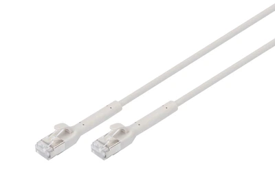 Патч-корд DIGITUS CAT 6a S-FTP, 2м, AWG 32/7, Cu, TPE-LSZH, гибкий, серый