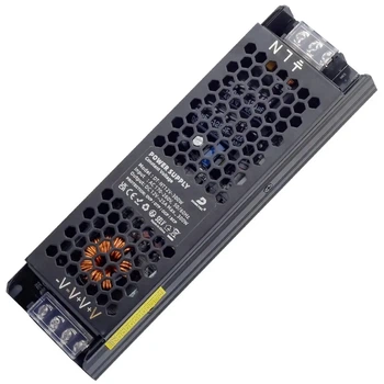 Блок питания DUSKTEC 300W 24V 12.5A узкий (Constant Voltage) для LED лент и подсветки - Б/У