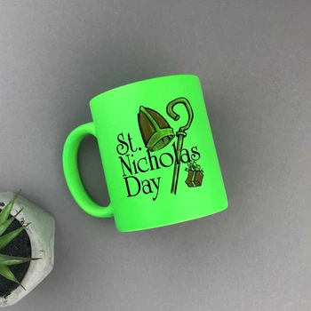 Неоновая чашка Happy St. Nicholas Day 330 мл