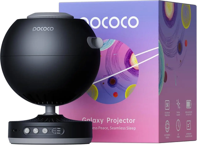 Проектор звездного неба Pococo Galaxy Projector Чорний