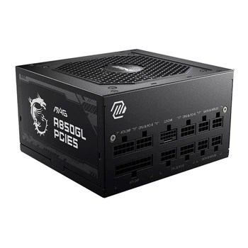Блок живлення для корпусів MSI MAG A850GL, Чорний - 394841