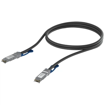 Кабель DAC Ubiquiti 100G/40G Direct Attach Cable, 1.0 м., Черный - 698267