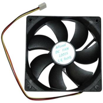 Вентилятор Atcom ATcool 12025, Черный - 585227