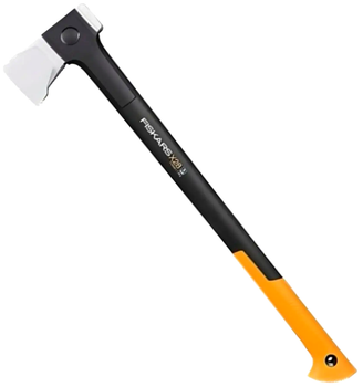 Топор колун с чехлом Fiskars X28 M для раскалывания древесины 71 см сталь черный CС-0018
