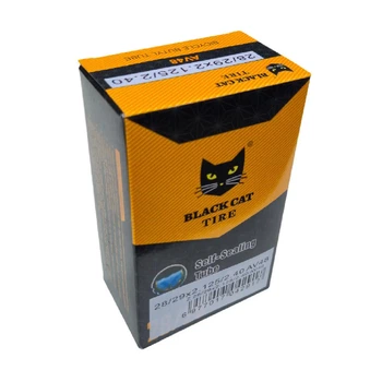 Антипрокольная камера BLACK CAT 28/29 х 2.125/2.40 AV 48 мм, с гелем-герметиком, самоклеящаяся, автонипель