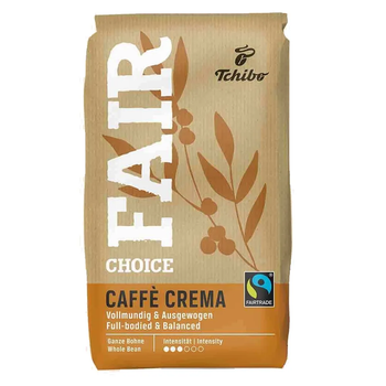 Кофе в зёрнах Tchibo Fair Choice Caffè Crema 1 кг