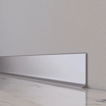 Алюминиевый плинтус 60х12х2700 мм ALU-N6012А