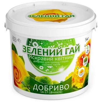 Удобрение Зеленый гай Яркий цветник для роз 5 кг (68609)