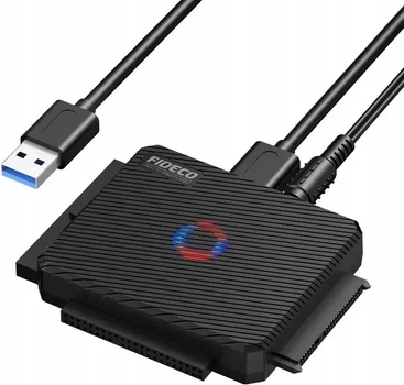 Адаптер-перехідник FIDECO S3G-PL03 USB 3.0 до SATA та IDE для HDD/SSD 2.5/3.5 дюйма - Б/В