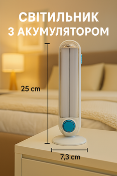 Фонарь-светильник с вмонтированным аккумулятором