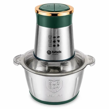 Измельчитель с металической чашей электрический BITEK BT-7019 1000 Вт 2 л