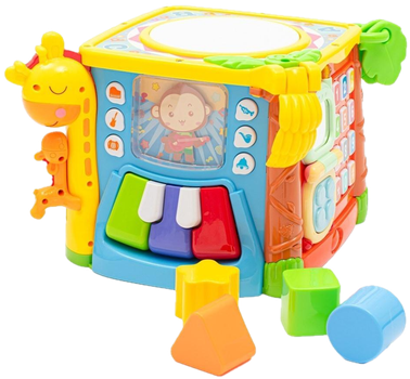 Kostka edukacyjna Baby Mix muzyczna 53212 (8596164135174)