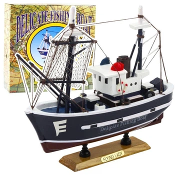 Колекційна модель LEAN Toys Рибальський корабель Flying Lady (5905991049319)