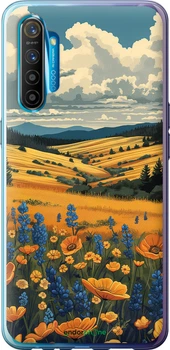 Чехол на Realme XT Украинское поле "6082u-1868-70447"