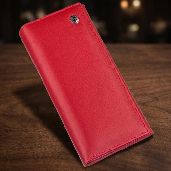 Женский кошелек из натуральной кожи ST Leather цвет Красный модель (bg200fash93)