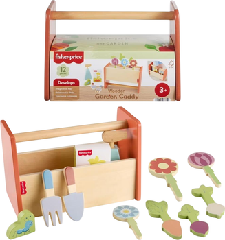 Іграшковий набір Fisher-Price Дерев'яна скринька з квітами (194735287819)
