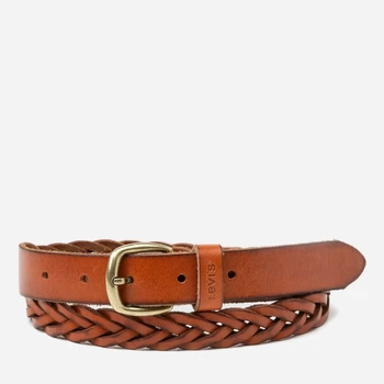Ремень женский кожаный Levi's 314692240 S (96.5 см) Коричневый (1159864815)