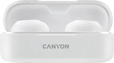 Бездротові навушники Canyon TWS-1 White (CNE-CBTHS1W)