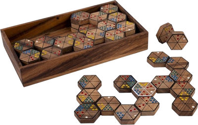 Gra planszowa Quint Hexa Domino (8716096021004)