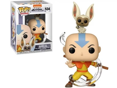 Фігурка Фанко Аватар Аанг та Момм №534 The Last Airbender Aang Funko Pop B36463 - Уцінка