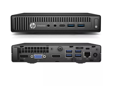 Неттоп HP EliteDesk 800 G2 Desktop Mini PC USFF Intel Core i3-6100T (2(4) ядра по 3.2 GHz) 8 GB DDR4 256 GB SSD Б/В