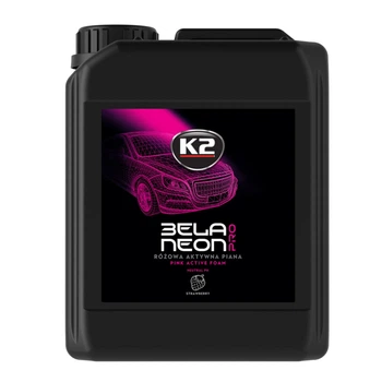 Активная пена K2 Bela Pro Neon для очистки кузова клубника 5л D0155
