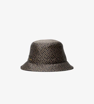Жіноча панама Michael Kors Logo Jacquard Bucket Hat Husk