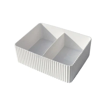 Органайзер для косметики двосекційний Lova Plastik (LV-220) Белый