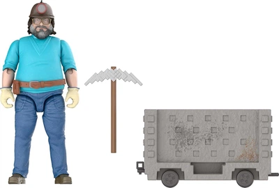 Игровой набор Mattel Minecraft Movie «Побег из взрывной вагонетки» со Стивом и аксессуарами (JGP20)