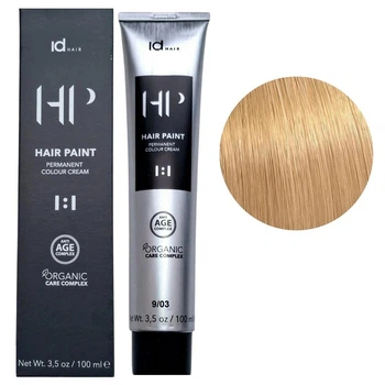 Крем-фарба для волосся IdHair перманентна Hair Paint OCC 9.03 Light Natural Golden Blonde 100 мл