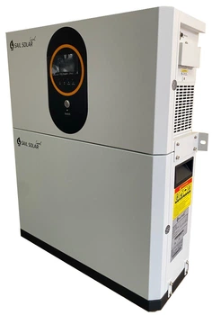 Система зберігання енергії SailSolar SAS-AIO АКБ LiFePO4 51.2V 100Ah 5.12KWh 5120Wh + інвертор 5KW підлогова