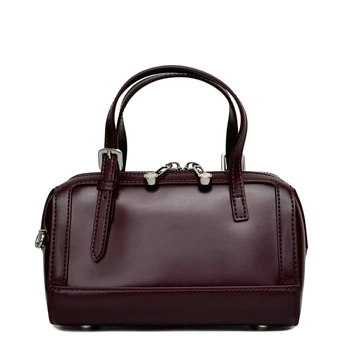Сумка жіноча натуральна шкіра VivaVerba бордовий 2607/1 winered