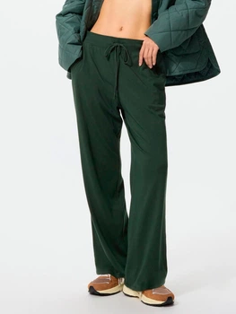 Спортивные штаны женские Uniqlo 996794780 S Зеленые (1159865241)