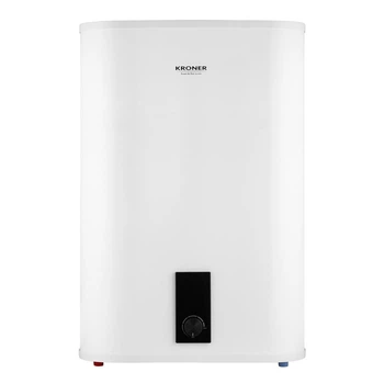 Бойлер Kroner NEO Flacher 30 л 2 кВт сухой ТЭН, универсальный, белый (K30PVH2-D)
