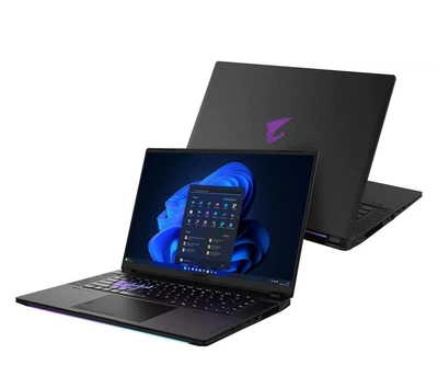 Ноутбук Gigabyte AORUS MASTER R9-8940HX/32GB/1TB/Win11P RTX5070Ti OLED 240Hz (8XJJ4EEE64SP)
