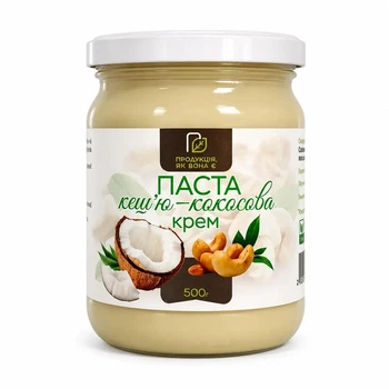 Урбеч (паста, крем) кеш'ю - кокос 500 г