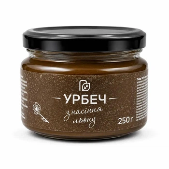 Урбеч (паста) із насіння льону 250 г