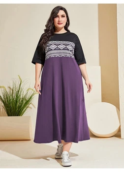 Сукня 1XL, сливовий (920400-3)